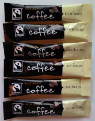 Preisvergleich Produktbild 100 Lichfields Individuelle Reiche Geröstete Kaffee Stick-Sachets