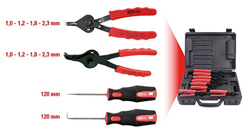 KS Tools 500.1320 Universal-Seegeringzangen-Satz, 10-teilig - 2