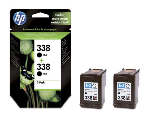 Preisvergleich Produktbild HP Tintenpatronen Nr. 338 Multipack schwarz