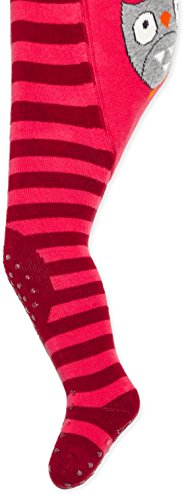 Sterntaler Unisex Baby Crwaling Striped Tights, Red (755), One Size (Manufacturer Size:68)