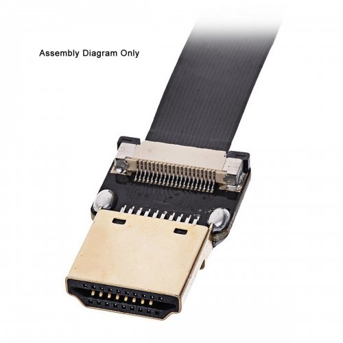 chenyang cyfpv 20 cm Länge FPC Band flach Kabel 0,5 mm Pitch Pin-für HDMI HDTV FPV Multicopter Aerial Photography - 2