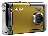 Rollei Sportsline 85 - Digitalkamera - 8 Megapixel - 1080p Full HD Videofunktion - wasserdicht bis zu 3 Metern - Gelb