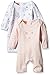 Pumpkin Patch Unisex Baby 2 Pack All-in-one Romper, Pink (Sweet Pea), 3-6 Months