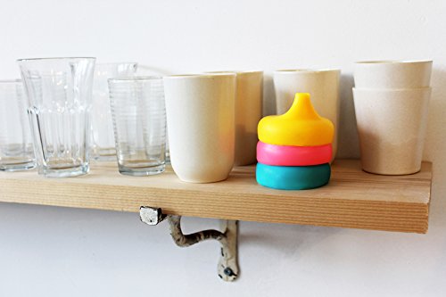 SipSnap Original – Trinklern-Deckel für Gläser und Becher (3er Set inkl. Transport Box). BPA Frei, Schutz vor Schmutz und Wespen, auslaufsicher. Baby Glas trinklern-Flasche To-Go, trinklernbecher, Trink-Becher, Reise-Becher - 9