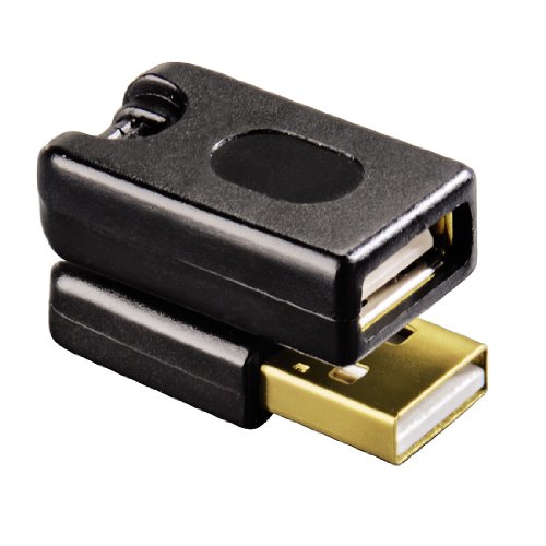 Hama USB-Winkeladapter (Stecker – Kupplung) - 2