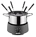 Produktbild SEVERIN Fondue mit abnehmbarem Edelstahltopf, ca. 800 W, Inkl. Spritzschutz und 6 Fondue-Gabeln, FO 9237