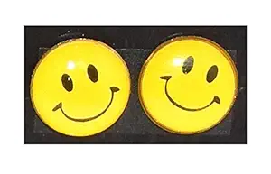 NPRC Smiley Emoji Round Earrings for Girls/Women