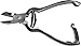 ARSUK English Anvil Nail Spliter 13.5cm - Stainless Steel Nail Cutters, Nail Clippers, Nail Pliers. Suitable for Finger nails as well as Toenails.