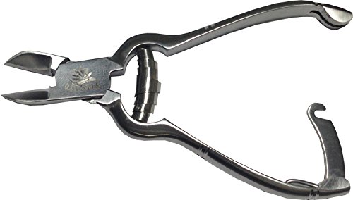 ARSUK English Anvil Nail Spliter 13.5cm - Stainless Steel Nail Cutters, Nail Clippers, Nail Pliers. Suitable for Finger nails as well as Toenails.