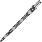 Target Steel Tip Firestorm Dart Değiştirilebilir U&ccedil;lar Titanyum Nokta Uzunlukları (G&uuml;m&uuml;ş Oniks 26 mm)