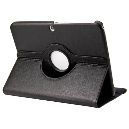 360   Tab3 10 1 Standtasche f  r SAMSUNG GALAXY TAB 3 10 1 P5200 P5210 P5220 H  lle Schutz Etui Tasche Cover  Schwarz 