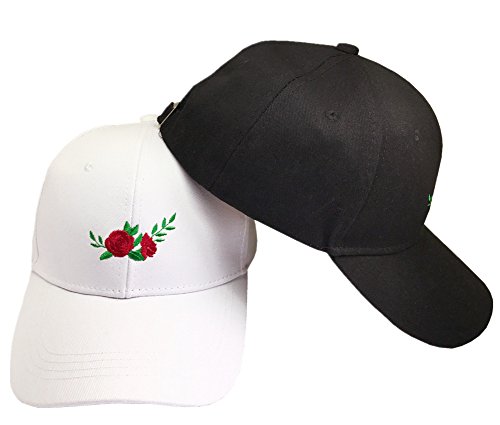 Gorra de Béisbol, WINNEG Bordado Ajustable de Verano Hip Hop Snapback Sombrero Plano para Amantes Parejas (Rosa)