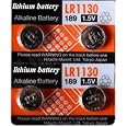 Ssuo Lr1130 Ag10 189 Battery 1.5V Alkaline Button Cell Batteries 389A, D389, Lr1131, Lr54, G10A, Battery Lr1130 Battery Pack Of 4