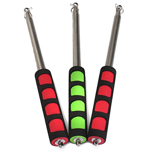 KING DO WAY Edelstahl 2M Skalierbar Flaggenstock Fahnenmast ?Flagge Fahnenstange soft Halt Der Tag der Deutschen Einheit Carnival Party Flaggenmast in Farbe zufaellig versendet 2M - 2