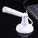 Produktbild TBTUA USB-Mikrofon für Computer - Plug & Play-Aufnahmemikrofon mit Stummschalttaste - Kompatibel mit PC, Laptop - Ideal für YouTube, Skype, Gaming, Podcast (1,3 m) (Color : White)