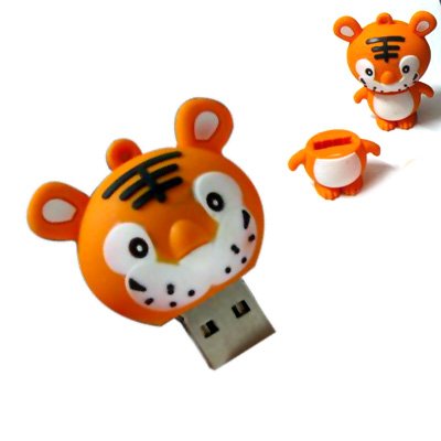 YooUSB Clé USB 16 Go Novelty Cute Cartoon tigre Clé Go [PC]