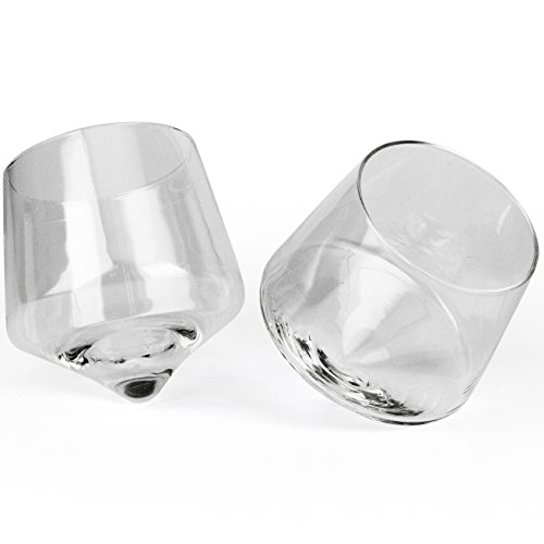 BarbuzzoRolling Whiskey Glasses (Set of 2)