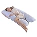 Produktbild Body pillow Körperkissen Kissen Für Schwangere Seitenschläfer Multifunktional Rückenlehne Hüftkissen U-förmiges Kissen Schläfer,B