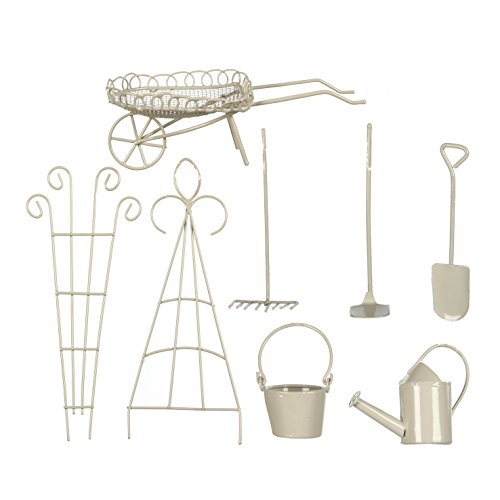 Mica decorations 172257 Mini gardening, beige