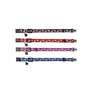 Trixie Adjustable Cat Collar with Bell - Assorted