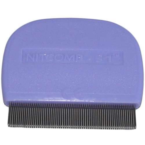 Läusekamm mit Metallzinken - Nissenkamm Flohkamm