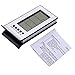 Produktbild ELENXS Funkwetter Thermometer Täglich Uhr Snooze Vorhersage Kalender Innen Zuhause & Outdoor Aktivität Feuchtigkeitsmesser