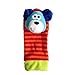 Eleery 4 Pcs Unisex Baby Animal Rattle Toys Wrist Bands & Foot Socks Newborn Feet Finder Developmental Toys Foot Wear Accessories