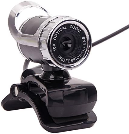 Vamery USB 2.0 12 Megapixel HD Camera Web Cam with MIC Clip-on for Desktop Skype Computer PC Laptop