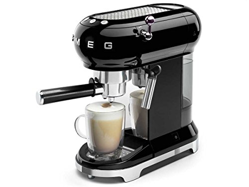 Smeg ECF01BLEU Espresso-Kaffeemaschine Schwarz Espresso-Automat Kaffee-Maschine - 6