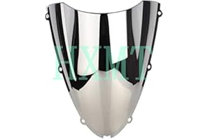 HXMT Para Kawasaki Ninja ZX6R 636 2005 2006 2007 2008 ZX10R 2006 2007 motocicleta parabrisas parabrisas (plata)