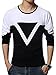 Seven Rocks Long Sleeves Traingular Panelled Men
