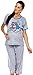 Zeta Ville - Women's Maternity Nursing Pyjamas Soft Jersey Cartoon Print - 218c (Turquoise, UK 12)
