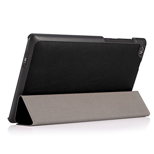 ASUS ZenPad C 7.0 Hülle – MoKo Ultra Slim PU Leder Tasche Schutzhülle Schale Smart Case mit Auto Sleep/Wake up Funktion und Standfunktion für ASUS Zenpad C 7.0 Z170C / Z170CG 7″ Tablet-PC, Schwarz - 6
