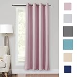 ✅TERMICA & AISLANTE - Cortinas opacas te protegen del viento, ruido, frio, calor, moscas y luz. Ayudan a regular la temperatura interior