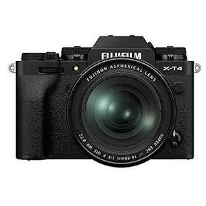 Fujifilm X-T4 Mirrorless Digital Camera (with 16-80mm Lens, Black)