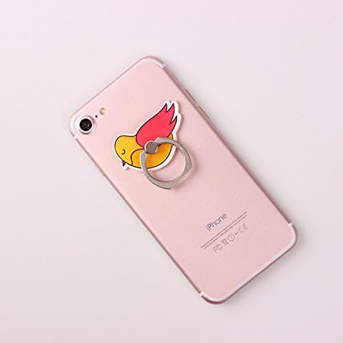 zhuzhij 360 degree rotation Multi-function Cell Phone Holder Pop cellular phone bracket Socket Universal Expanding Stand Grip hands Mount for Smartphones and Tablets - cute bird