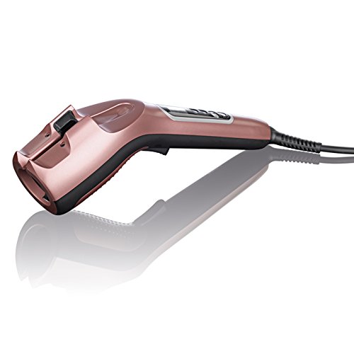 VITALmaxx 02174 Professioneller Hair Curler | Für jeden Haartyp | Für leichte bis definierte Locken | Automatiksystem & Wählbare Umdrehungen | Schwarz-Rosa - 2