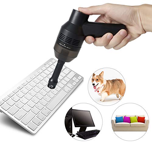 Preisvergleich Produktbild Kabellos Tastatursauger, MEYUEWAL USB-Staubsauger Tastatur Reiniger, Mini AutoTastatursauger, Staub Reinigungs Set,Reinigen die Lücke für Tastatur, Auto, Tierhaare, Laptop, Sofa