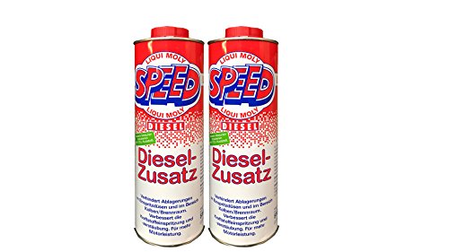 2x LIQUI MOLY 5160 Speed Diesel Zusatz Zugabe Kraftstoff Additiv 1L
