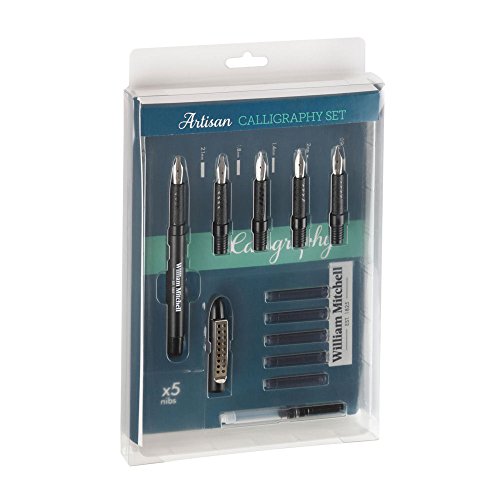 Price comparison product image William Mitchell Artisan Calligraphy Cartridge Pen Set
