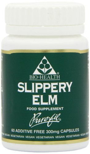 Preisvergleich Produktbild Slippery Elm 300mg Powdered Bark - 60caps