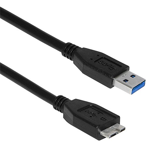Storite USB 3.0 A a B micro Cable Para discos WD / Seagate / Clickfree / Toshiba / Samsung / Hitachi duros externos (50 cm - 1,5 Foot - 0,50 M)