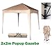 Produktbild MCC 2x2m Pavillon, Gartenpavillon, Festzelt, Komplettset, Pavillon, Party Zelt (Beige)