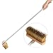 Produktbild GOTOTOP Pizzaofenbürste, Aluminiumlegierung Griff und Messingbürste Reinigungsbürste für Pizzaofen BBQ Grill, 16 * 5,5 * 5 cm