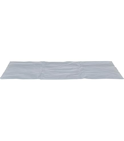 Tapis Rafraîchissant Pour Chien Et Chat 50x40 Cm - Auto-refroidissant, Léger, Lavable - Pour Canapé, Voiture, Sol Ou Niche (Gris)
