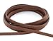 Produktbild AURORIS - Weiches flaches Band aus Wildlederimitat 5x1,5mm - Länge/Farbe wählbar - Variante: 5m / braun