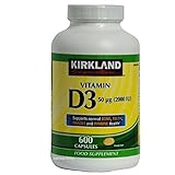 Kirkland Max Strength Vitamin D3 - 600 Capsules