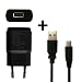 Produktbild Original LG Ladekabel MCS-04ED + DK-100M in Schwarz für G2 Mini 2.0 USB Datenkabel Netzteil 1.8A Ampere 1800 mAh Ladegerät Aufladekabel Travel Charger MicroUSB