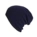 Produktbild Amlaiworld Unisex Herren Damen ist stricken Wolle Baggy Cap Wintermütze (Marine)