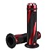 Produktbild YONGYAO CNC Aluminium 7/8 Motorradlenker Gummi Hand Griffe-Rot